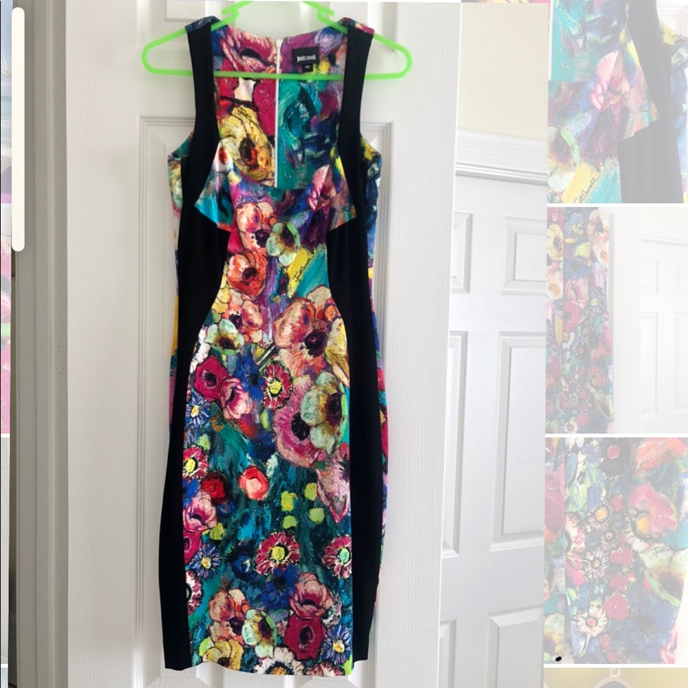 Just Cavalli Floral Dress